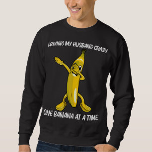 Sudadera Banana Guay Para Mujeres Mamá Dabbing Yellow Sweet