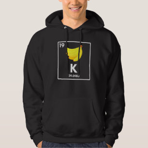 Sudadera Banana K Chiste de potasio Vegetarian Vegan