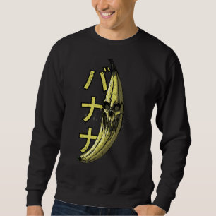 Sudadera Banana Skull Japonés Vintage