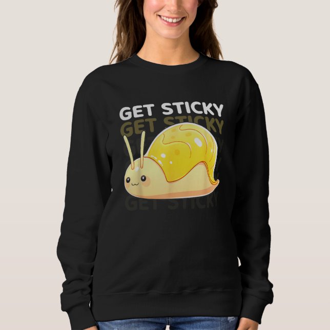 Sudadera Banana Slug Collecting Quote for Slug Science 11 (Anverso)