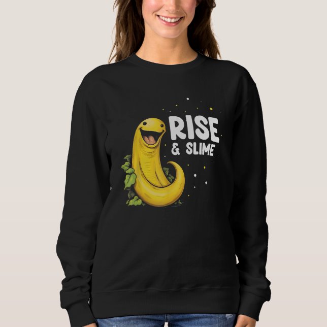 Sudadera Banana Slug Collecting Quote for Slug Science 14 (Anverso)