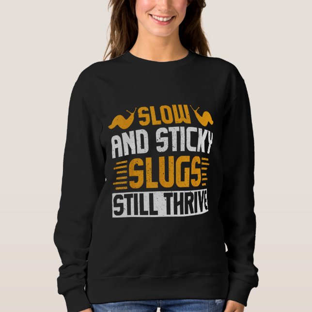 Sudadera Banana Slug Collecting Quote for Slug Science 6 (Anverso)
