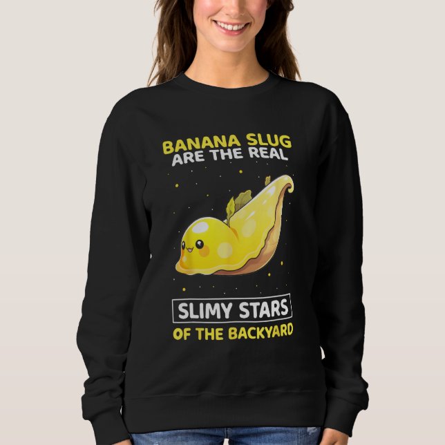 Sudadera Banana Slug Collecting Quote for Slug Science 9 (Anverso)