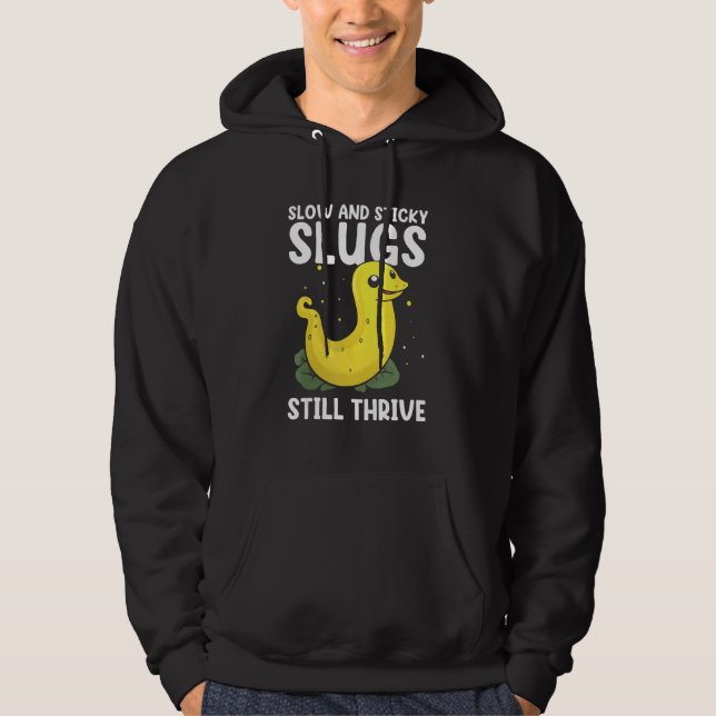 Sudadera Banana Slug Quote for Banana Snail and Snail Catch (Anverso)