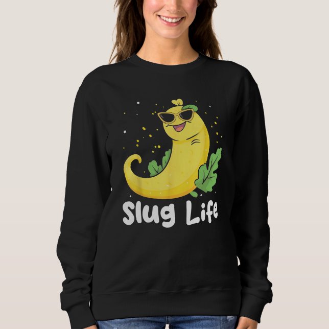 Sudadera Banana Snail Catcher Quote for Banana Slug 11 (Anverso)
