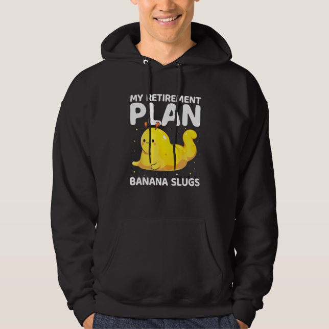 Sudadera Banana Snail Catcher Quote for Banana Slug 9 (Anverso)