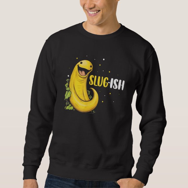 Sudadera Banana Snail Quote for Snail Catcher and Snail Cat (Anverso)