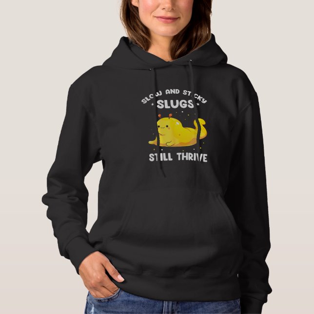 Sudadera Banana Snail Quote for Snail Catcher and Snail Cat (Anverso)