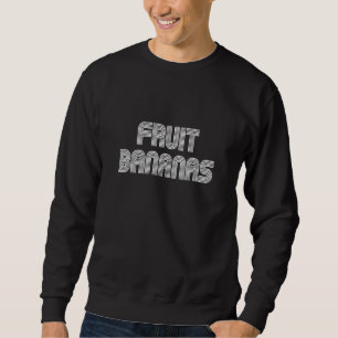 Sudadera Bananas de fruta Vintage Retro 70 años 80