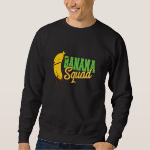 Sudadera Bananas Squad Dabbing Fruit Vegan Funny Vegetarian