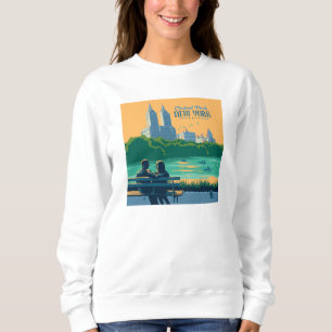Sudadera Banco Central Park de Nueva York