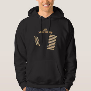 Sudadera Banda de instrumentos musicales de acordeón aéreo