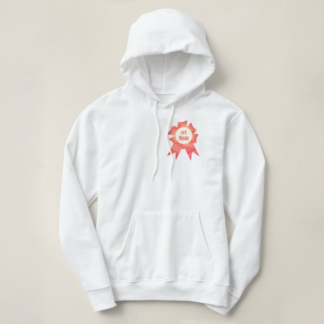 Sudadera Banda ganadora del premio Gratitude Número Uno Mom (Diseño del anverso)