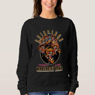 Sudadera Banda Mariachi de Chihuahua Perro Lobo