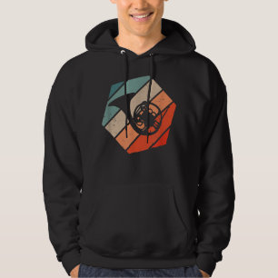 Sudadera Banda retro-franco de marcha del cuerno - francés 