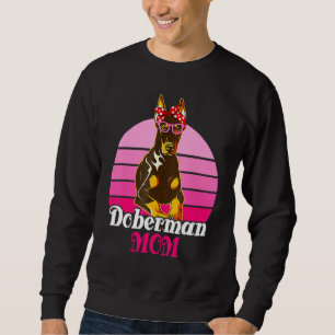Sudadera Bandana Gafas de sol Doberman Perro del Día de la