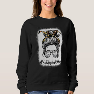 Sudadera Bandana Madre De Pelo Rubio Desordenado En Moño Ma