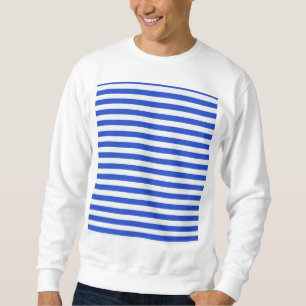 Sudadera Bandas combinadas azules reales de Shirley Taylor