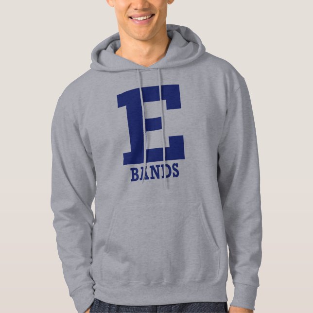 Sudadera Bandas electrónicas hombres/mujeres grises (Anverso)