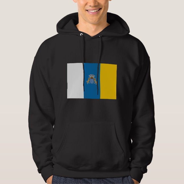 Sudadera Bandeira das Ilhas Canárias (Anverso)