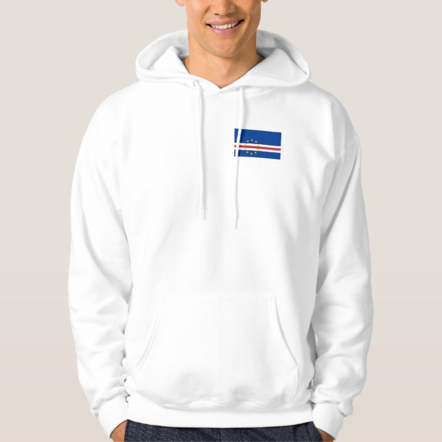 Sudadera Bandeira do Cabo Verde (Anverso)