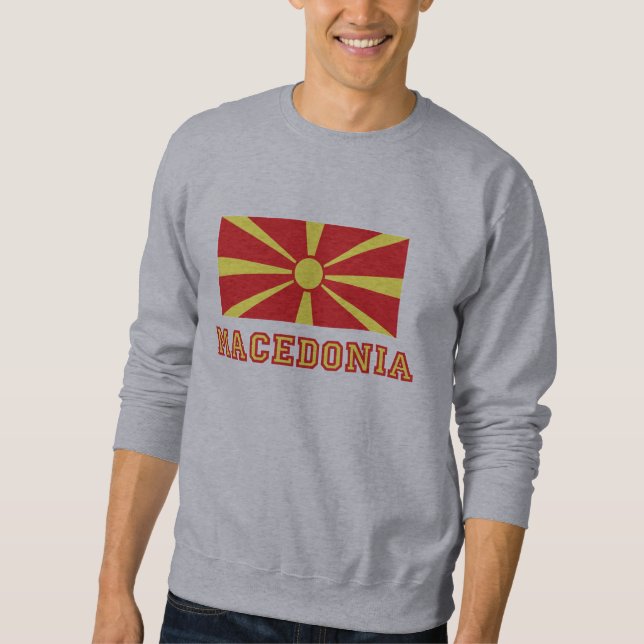 Sudadera Bandera 2 de Macedonia (Anverso)