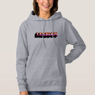 Sudadera Bandera 3D LESBIANA