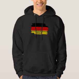 Sudadera Bandera alemana de Berlín Deutsche Flagge Deutschl