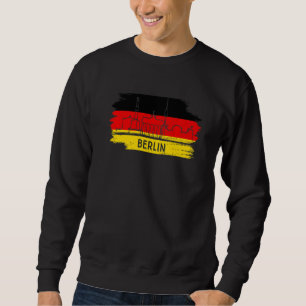 Sudadera Bandera alemana de Berlín Deutsche Flagge Deutschl