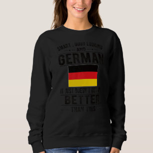 Sudadera Bandera alemana de buen aspecto raíces alemanas al