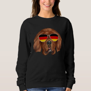 Sudadera Bandera alemana perro mastín tibetano Alemania bol