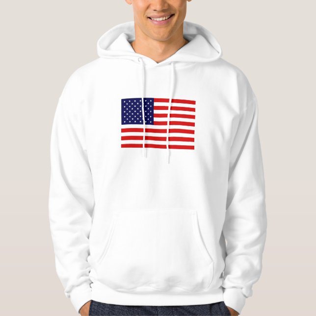 Sudadera Bandera americana (Anverso)
