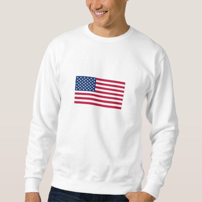 Sudadera Bandera americana (Anverso)