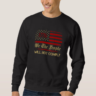 Sudadera Bandera Americana 1776 Bandera Nosotros El Pueblo