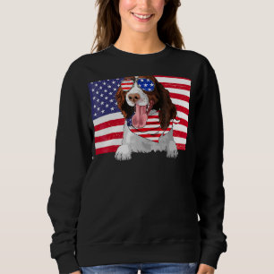 Sudadera Bandera Americana 4 De Julio Español Springer Ingl