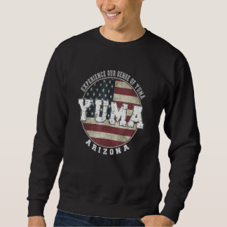 Sudadera Bandera Americana Antigua de Yuma Arizona