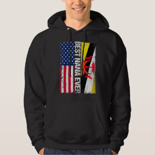 Sudadera Bandera Americana Bandera Brunéi Mejor Familia Nan