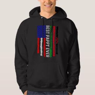Sudadera Bandera Americana Bandera Malaui Mejor Familia De 