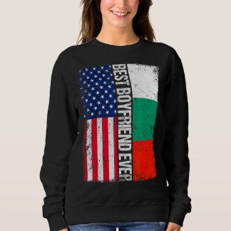 Sudadera Bandera Americana Bulgaria Bandera Mejor Novio jam