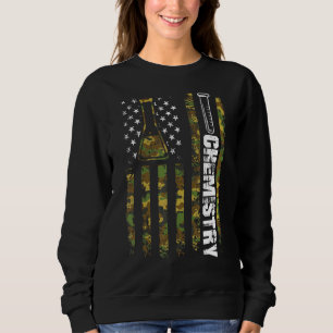 Sudadera Bandera Americana Camuflaje Química Patriótica 4O