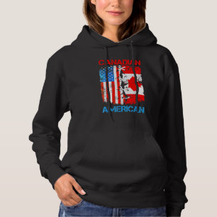 Sudadera Bandera Americana Canadiense Estados Unidos Canadá