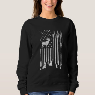 Sudadera Bandera Americana cede la caza del orgullo estadou