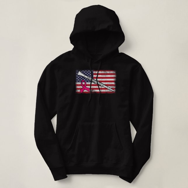 Sudadera Bandera americana Clarinet Bandera de Estados Unid (Diseño del anverso)