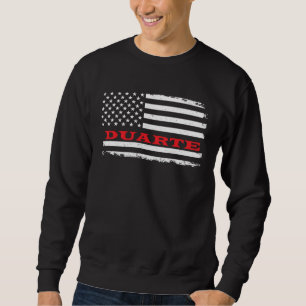 Sudadera Bandera Americana de California Duarte USA Souv Pa