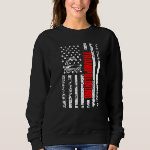 Sudadera Bandera Americana de EE. UU. Gimnasia Deportes Pat
