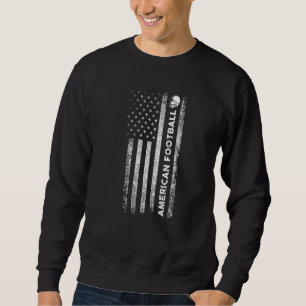 Sudadera Bandera Americana de Fútbol