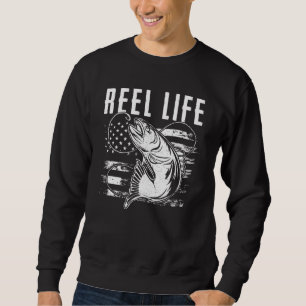 Sudadera Bandera Americana de Grunge Hook Merch Pescador Pe