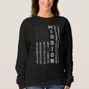 Sudadera Bandera Americana de Texas