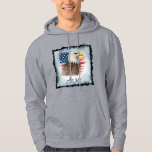 Sudadera Bandera Americana del Ejército & Águila