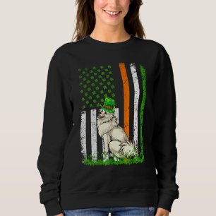 Sudadera Bandera Americana Eskimo Dog St Patricks